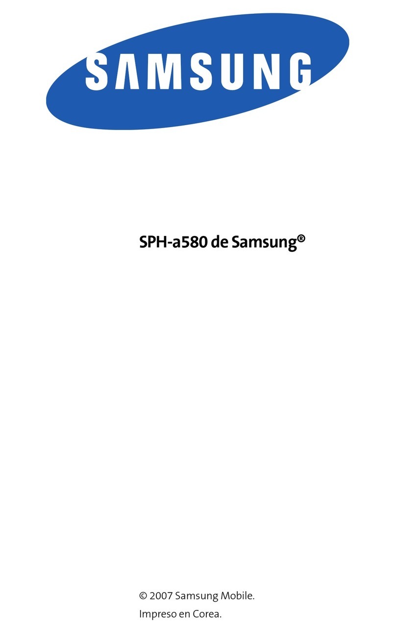 Samsung SPH-A580 Series User guide