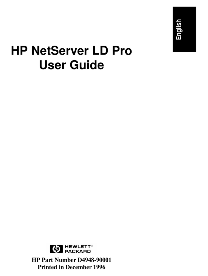 HP D5970A - NetServer - LCII User manual HP D5970A - NetServer - LCII User manual