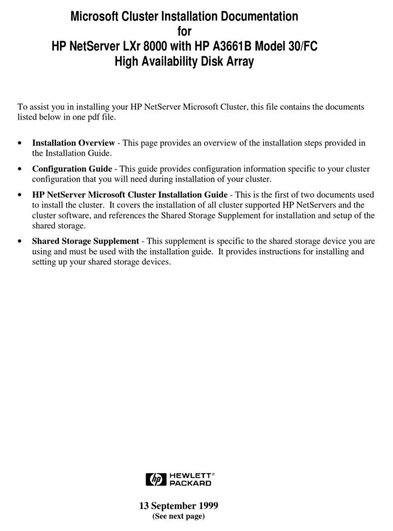 HP D5970A - NetServer - LCII User manual
