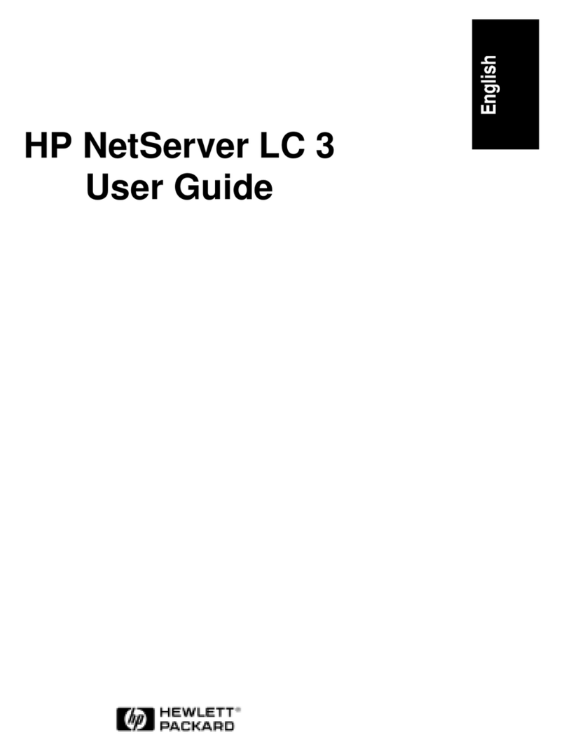 HP D5970A - NetServer - LCII User manual