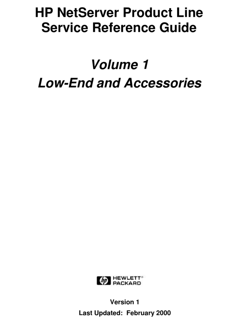 HP D5970A - NetServer - LCII User manual