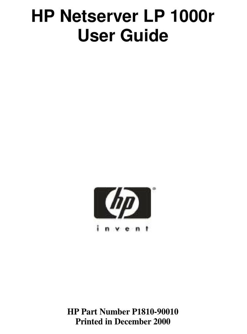 HP D5970A - NetServer - LCII User manual HP D5970A - NetServer - LCII User manual