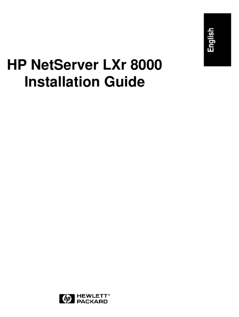 HP D5970A - NetServer - LCII User manual