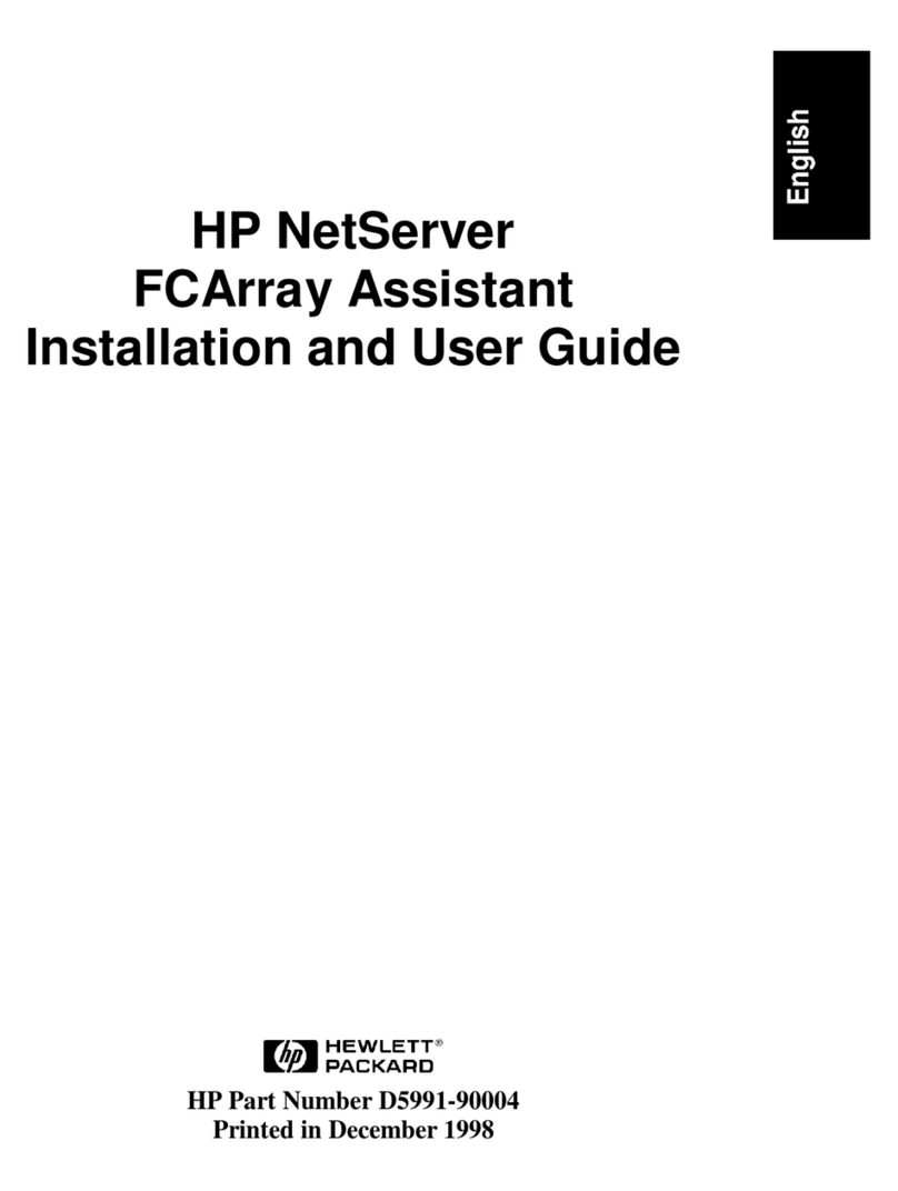 HP D5970A - NetServer - LCII User manual