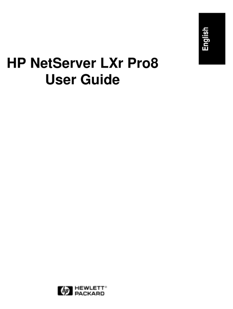HP D5970A - NetServer - LCII User manual