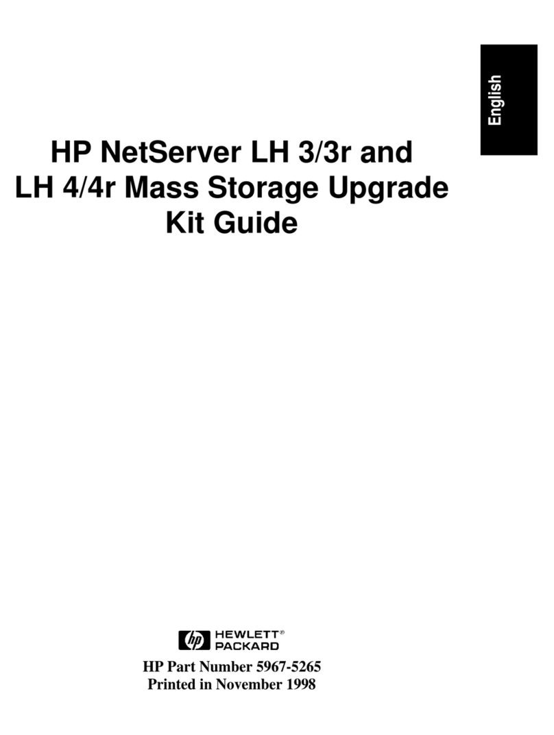 HP D5970A - NetServer - LCII User manual
