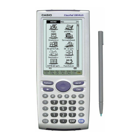 Casio ClassPad 330 Installation manual Casio ClassPad 330 Installation manual