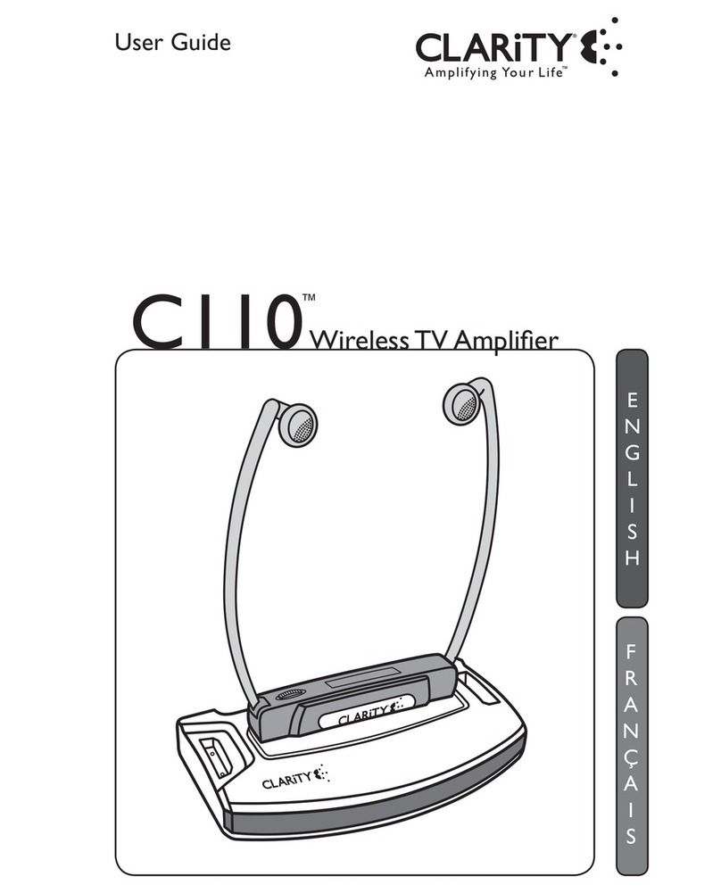 Clarity C110 user guide