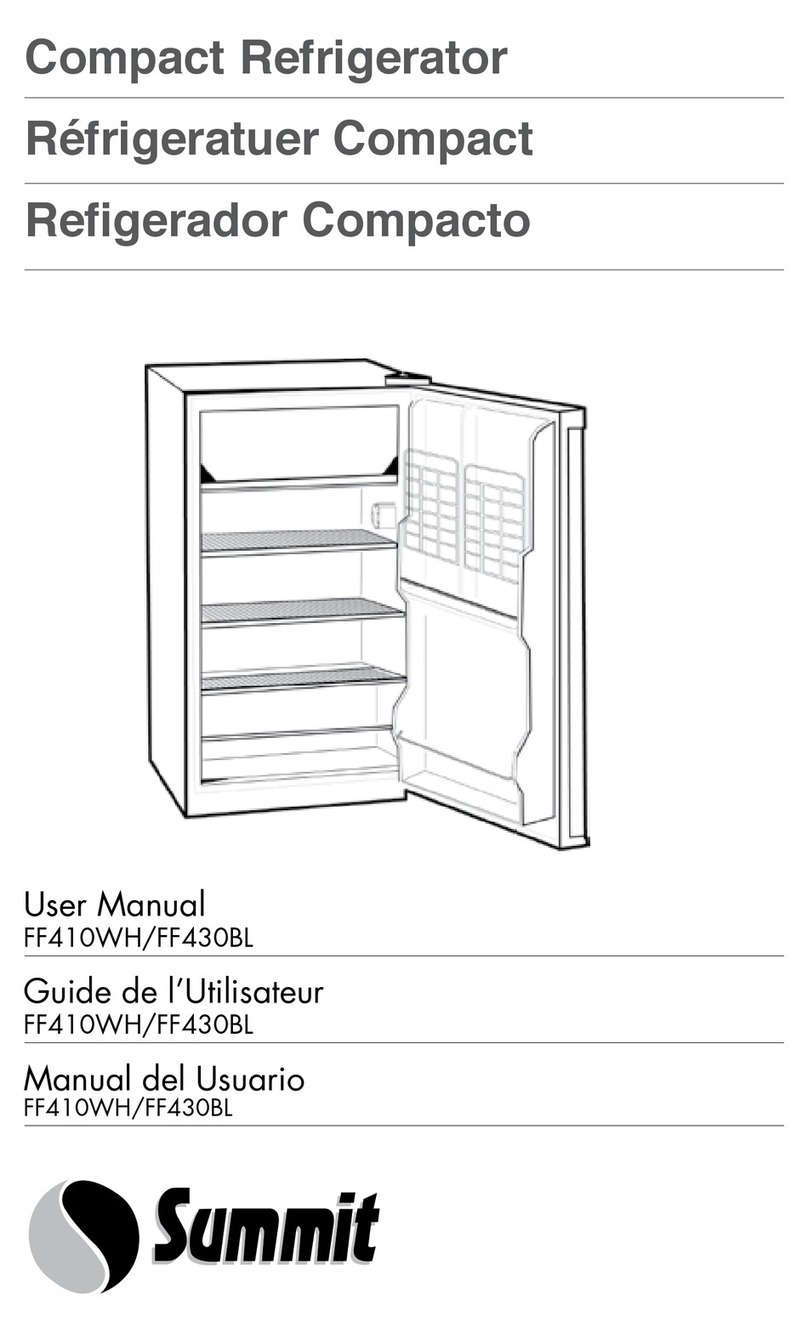 Summit FF410WH user manual