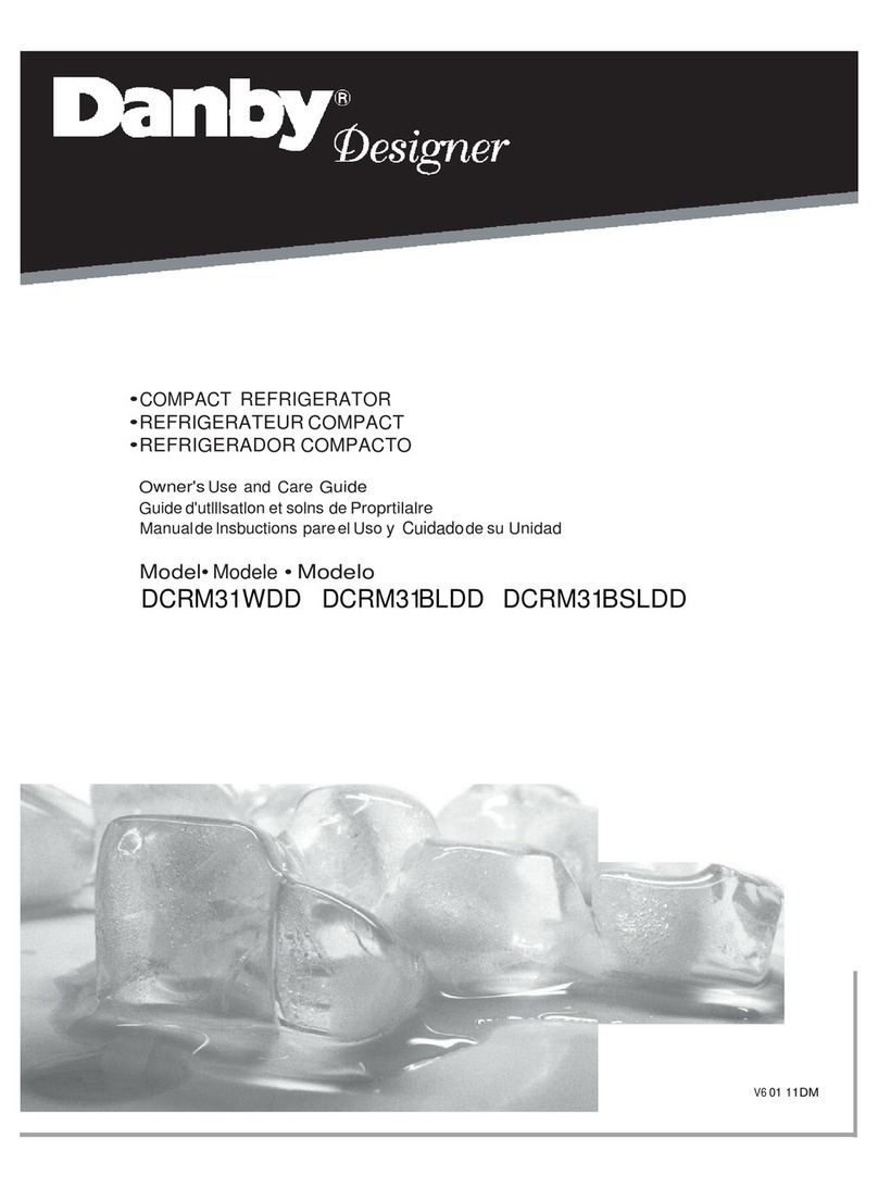 Danby DCRM31BSLDD Owner's use and care guide