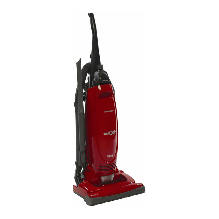 Panasonic MCUG471 - UPRIGHT VAC - MULTI LANGUAGE User manual