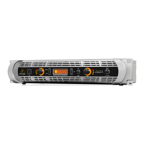 Behringer iNuke NU3000DSP User manual