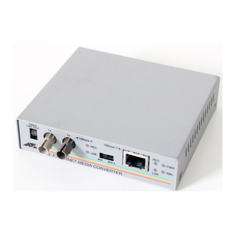 Allied Telesis AT-MC13 installation guide
