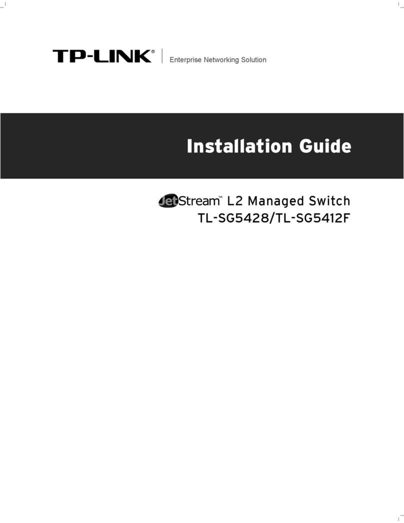 TP-Link JetStream TL-SG5412F User manual