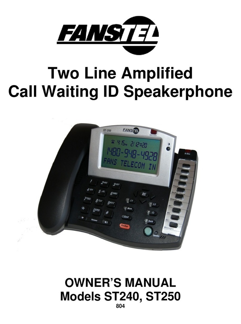 Fanstel ST250 User manual