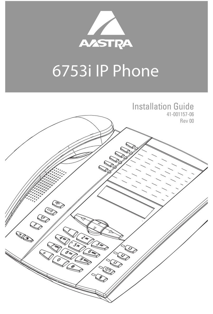 Aastra 6753I User manual