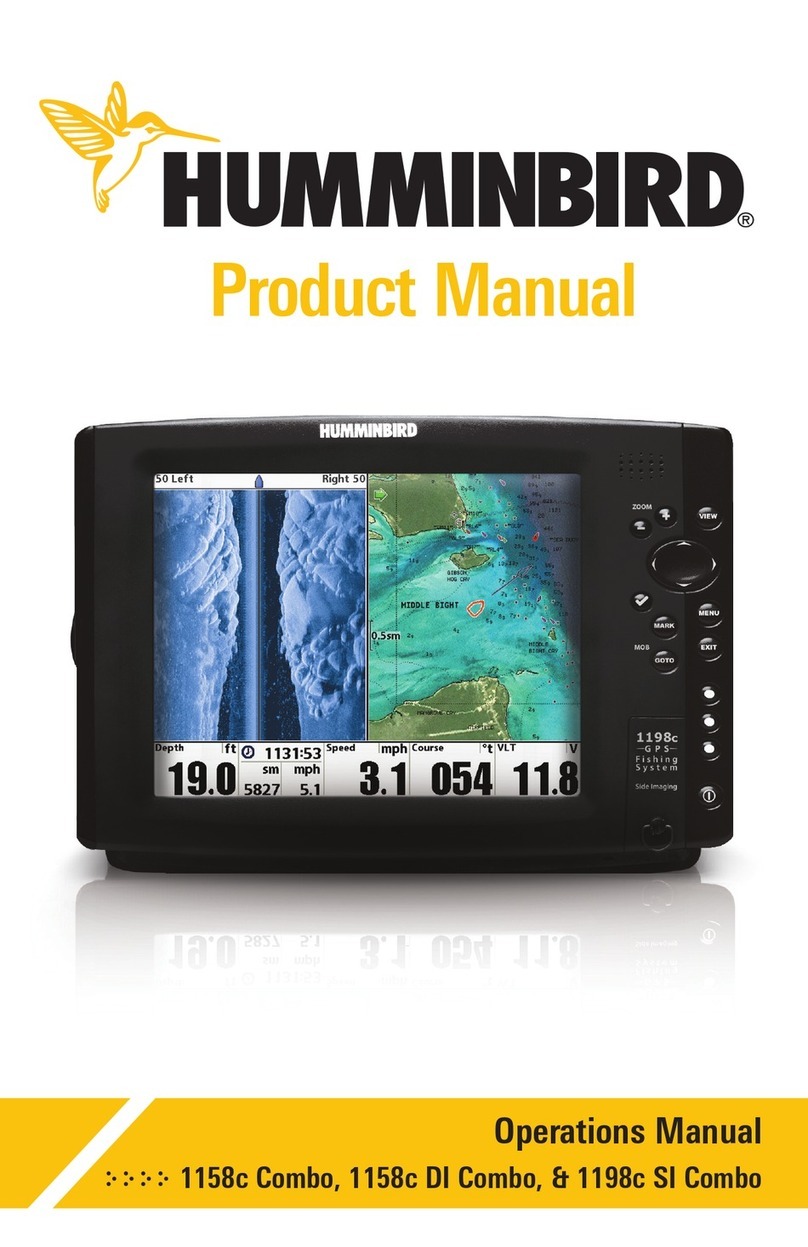 Humminbird 1158c Combo Operation manual