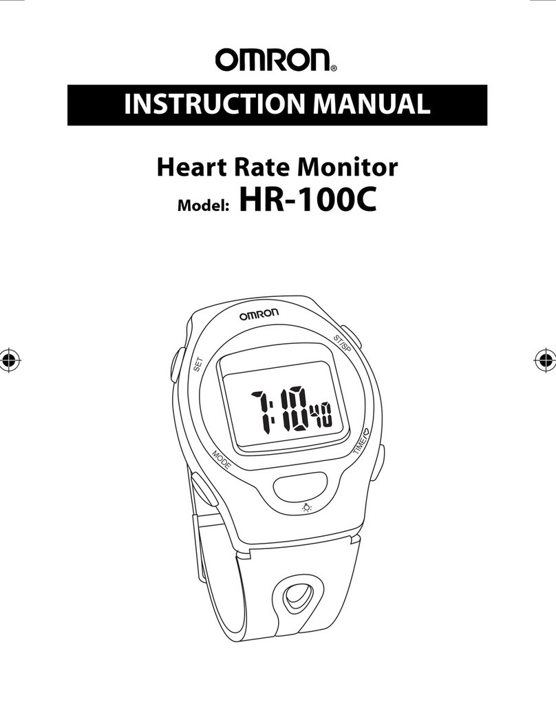 Omron HR-100C User manual