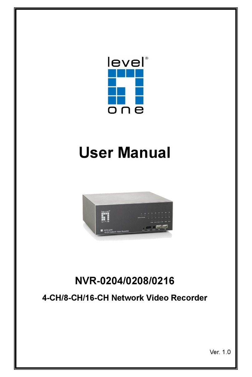 LevelOne NVR-0204 user manual
