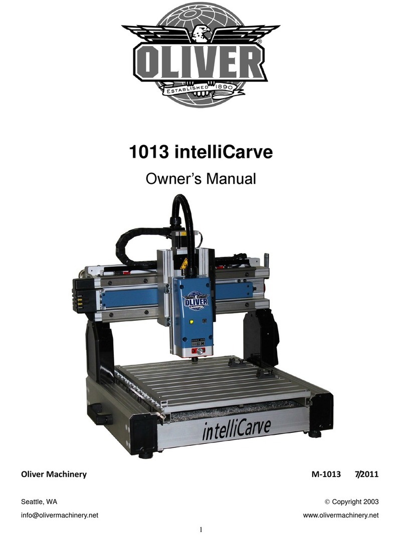 Oliver M1013 owner's manual