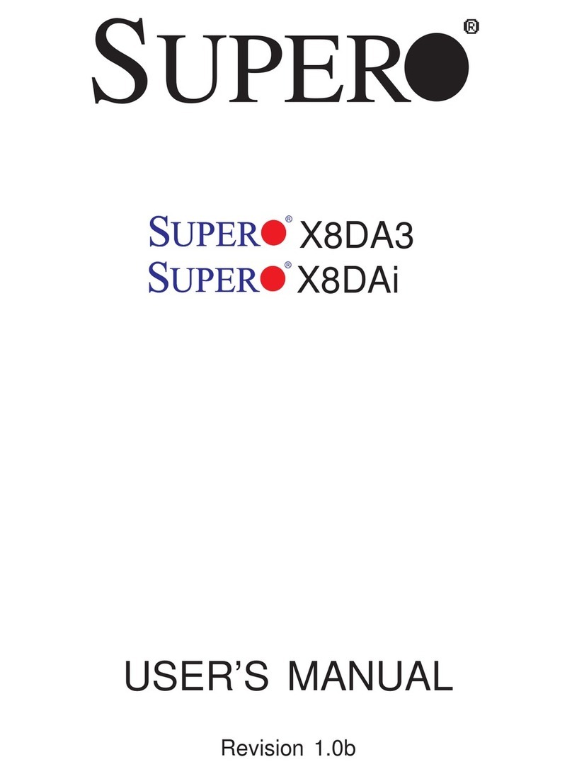 Supero X8DAi User manual