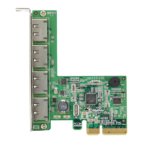 HighPoint 644L User manual