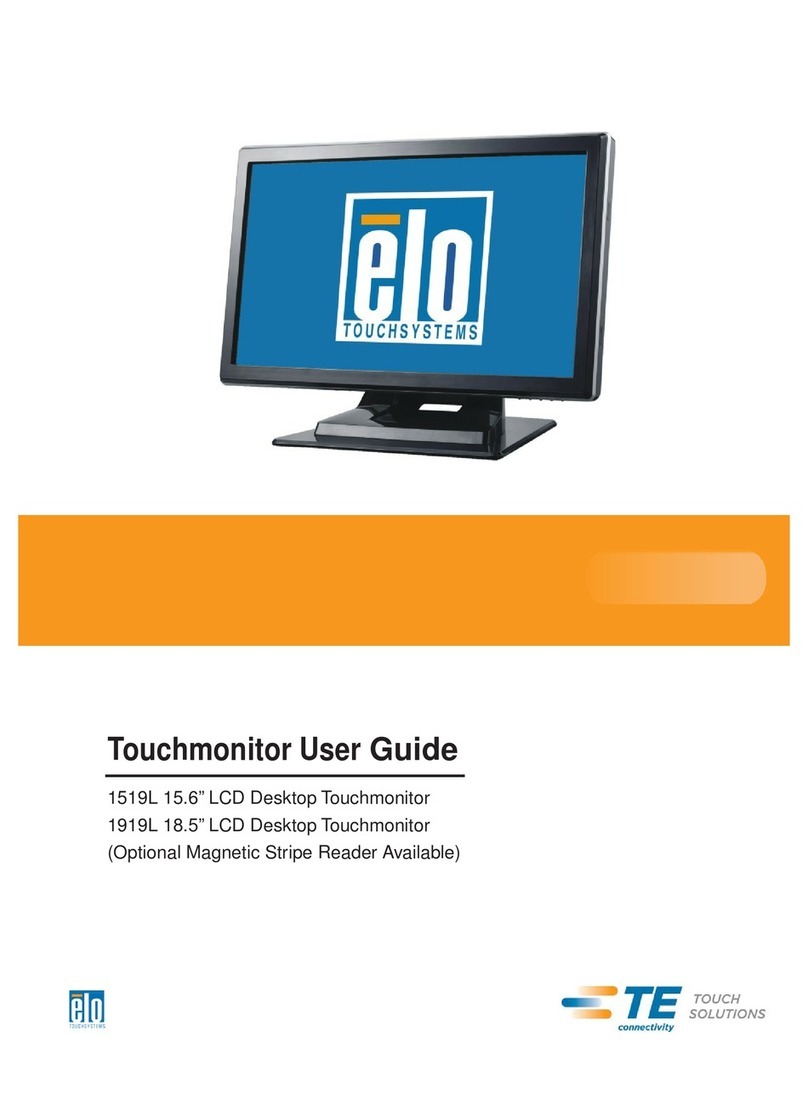 Elo TouchSystems 1919L User manual Elo TouchSystems 1919L User manual