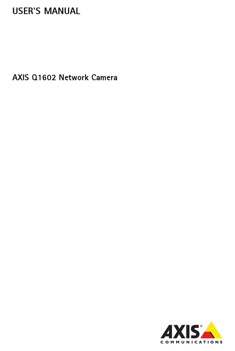 Axis Q1602 user manual