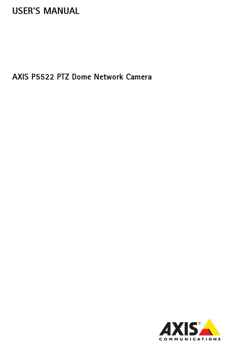 Axis P5522 User manual