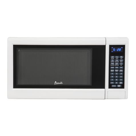 Avanti MO1250TW User manual