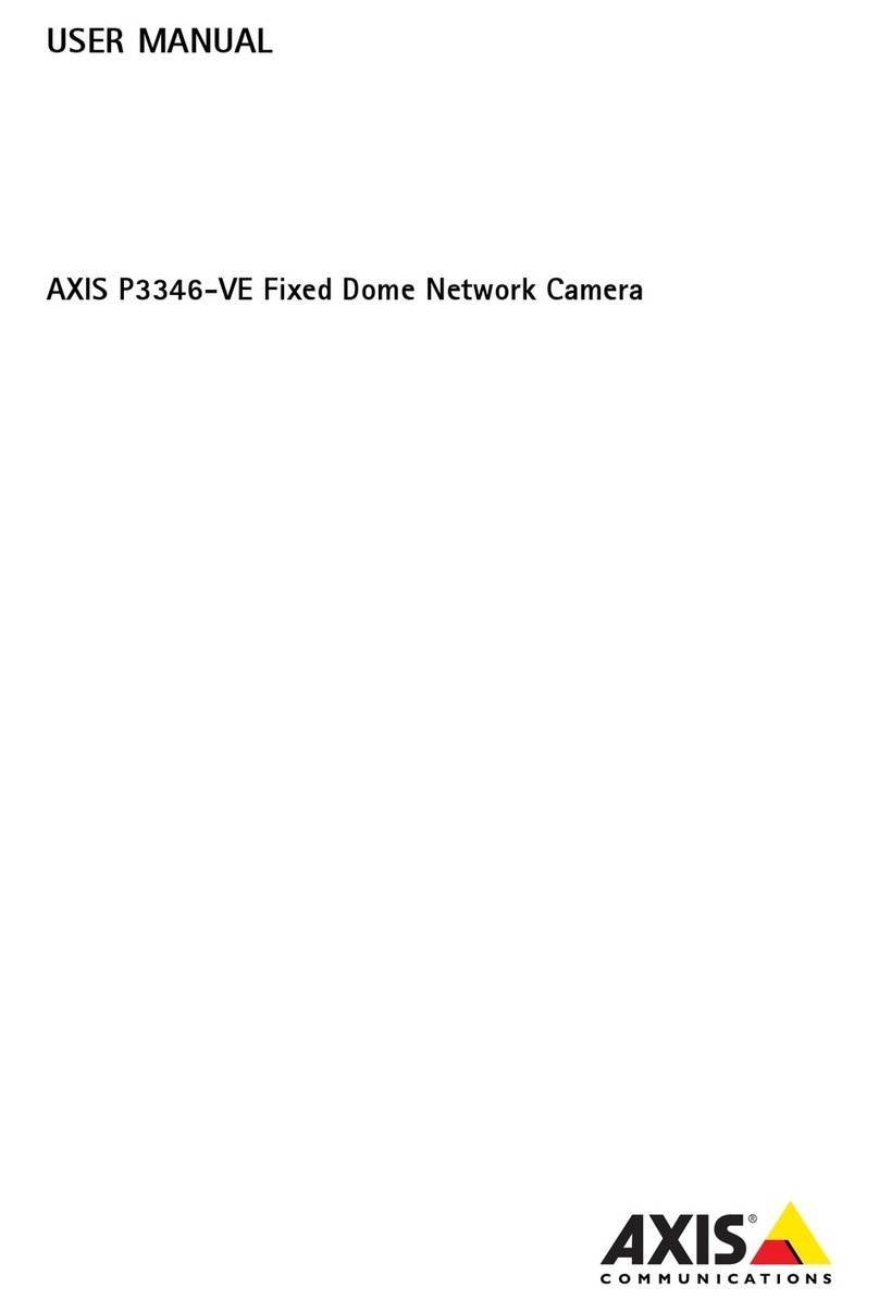 Axis P3346-VE user manual