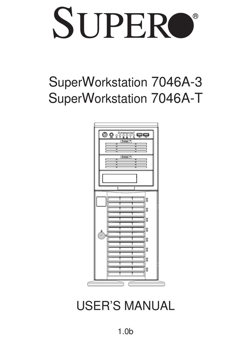 Supero SuperWorkstation 7046A-T user manual