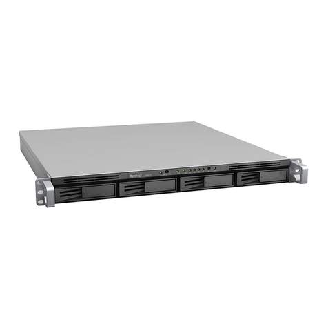 Synology RS812RP+ Quick installation guide