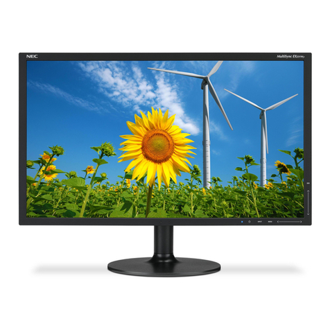 NEC MultiSync EX231Wp User manual