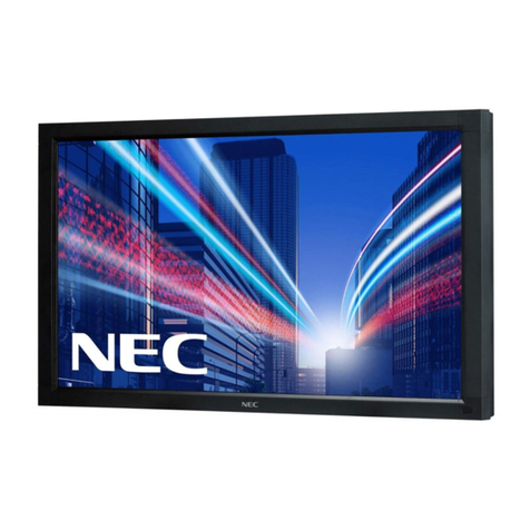 NEC MultiSync V462 User manual