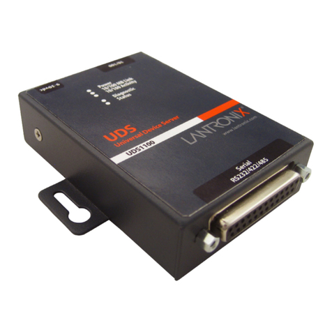 Lantronix UDS1100 User manual Lantronix UDS1100 User manual