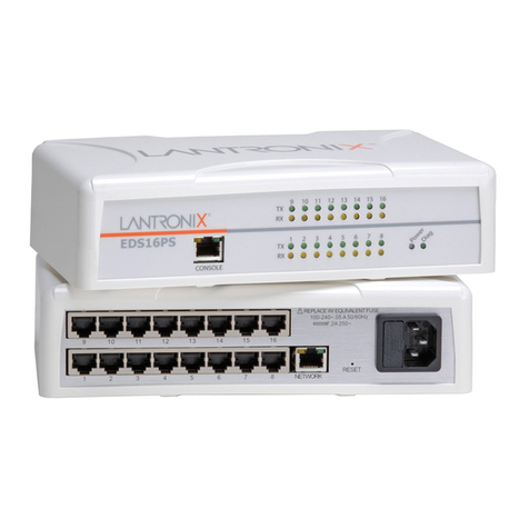 Lantronix EDS32PR User manual Lantronix EDS32PR User manual