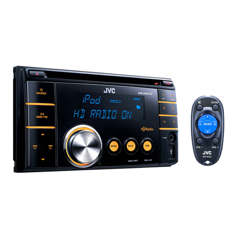 JVC KW-HDR720 User manual