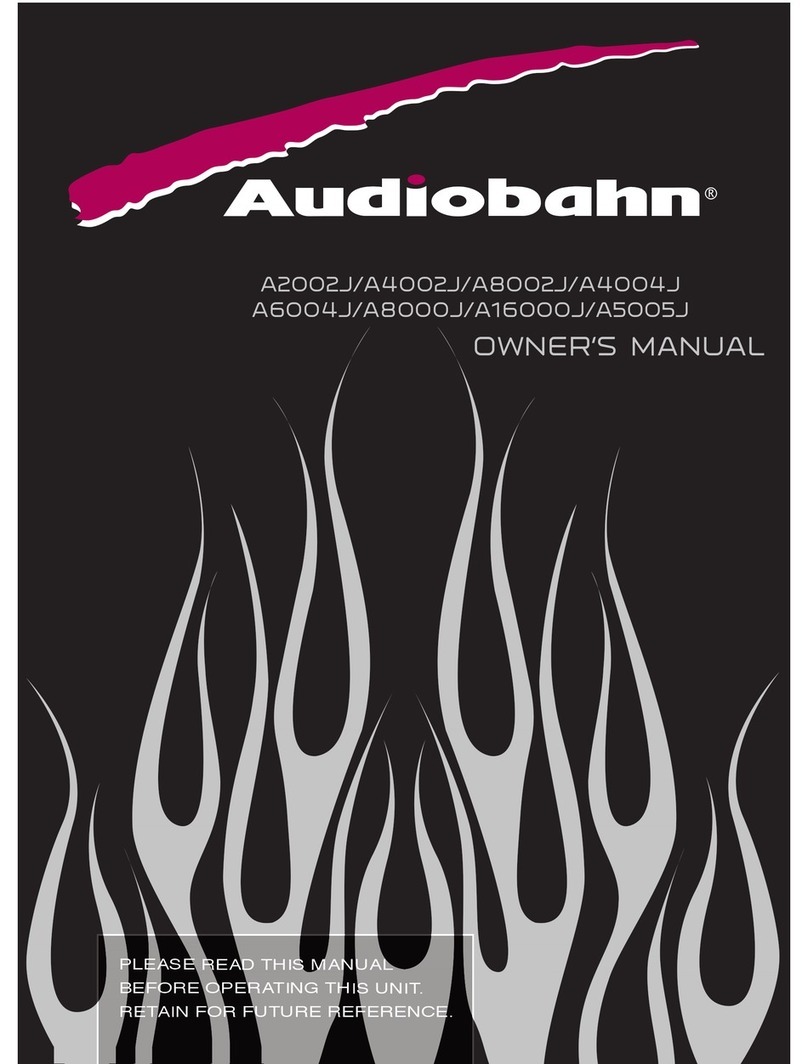 AudioBahn A4002J owner's manual