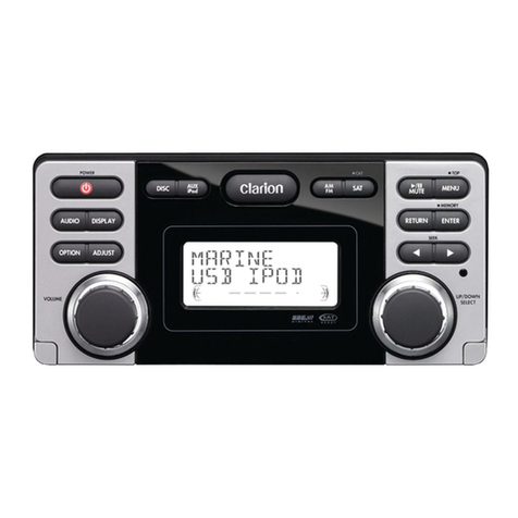 Clarion CMD7 User manual