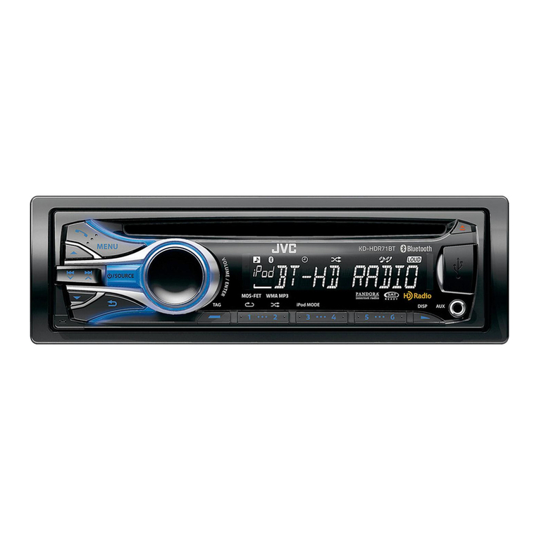 JVC KD-HDR71BT User manual