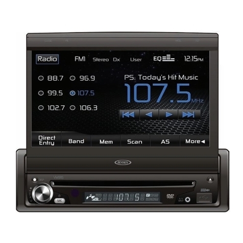 Jensen VM9115 User manual