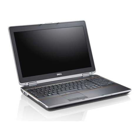 Dell Latitude E6520 User manual