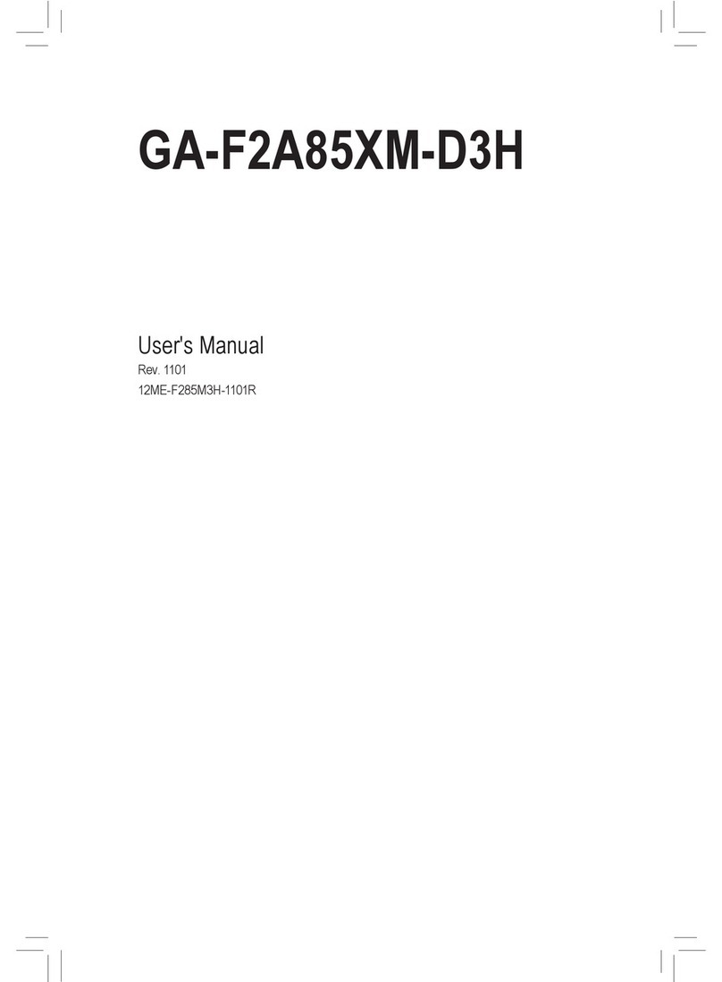 Gigabyte GA-F2A85XM-D3H user manual