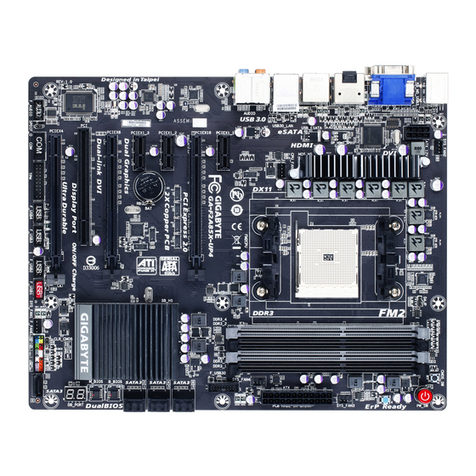 Gigabyte GA-F2A85X-UP4 user manual
