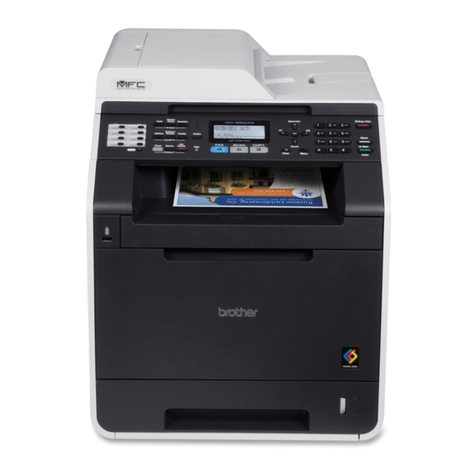 Brother MFC-9560CDW Operating and maintenance manual