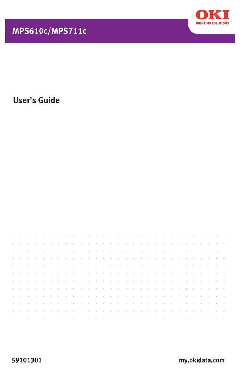 Oki MPS711c User manual