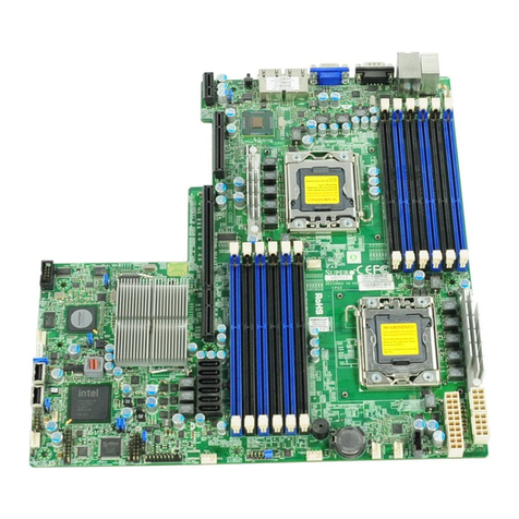 Supermicro Supero X8DTU-F user manual