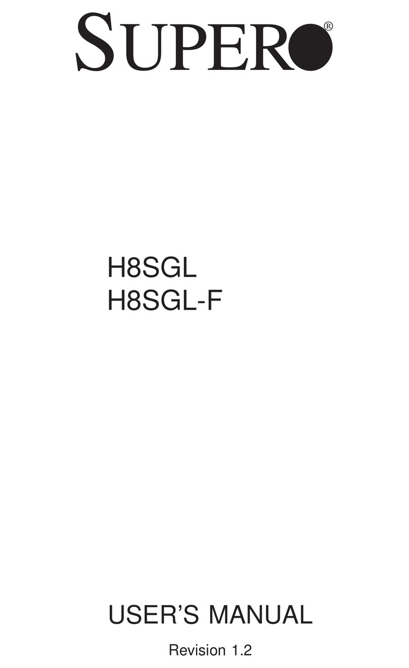 Supermicro Supero H8SGL-F User manual Supermicro Supero H8SGL-F User manual