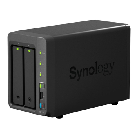 Synology DS713+ Quick installation guide